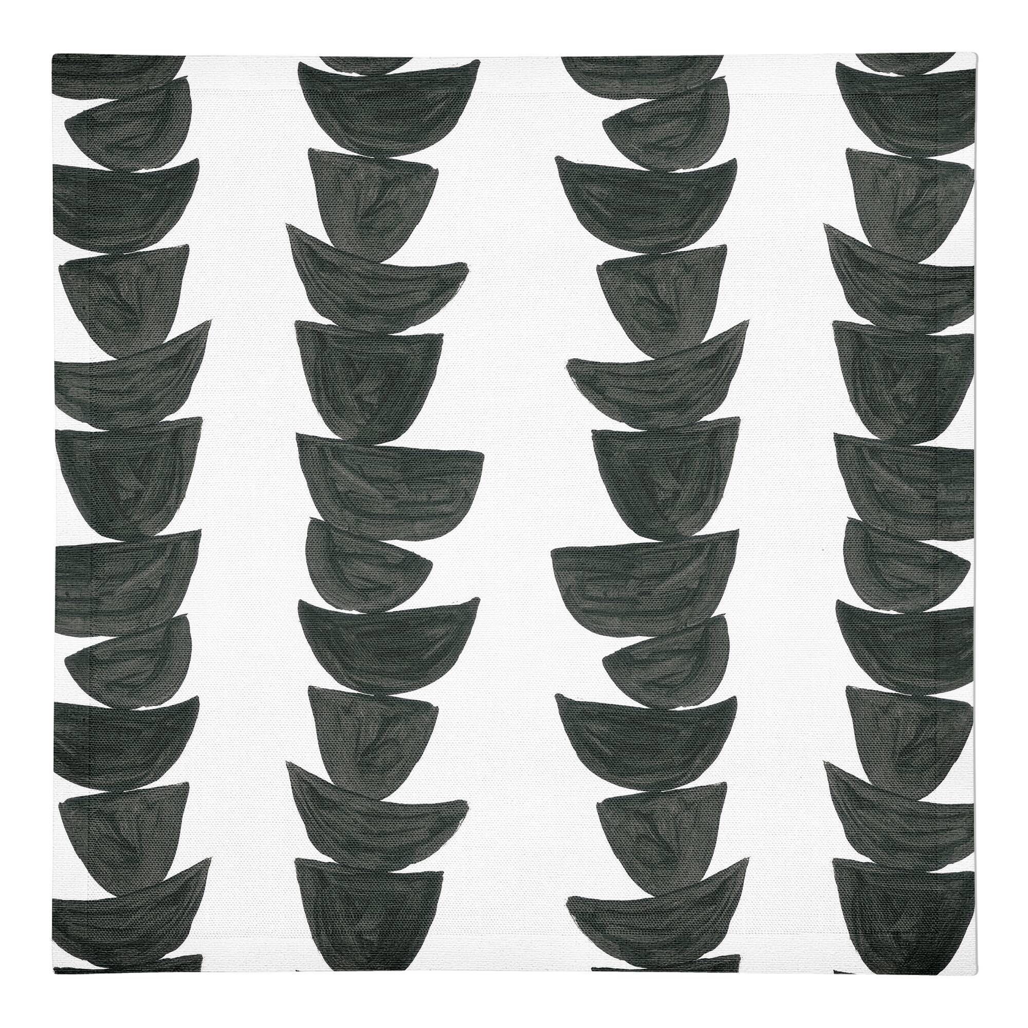Monochromatic Stacked Bowls 10" x 10" Cotton Twill Napkin
